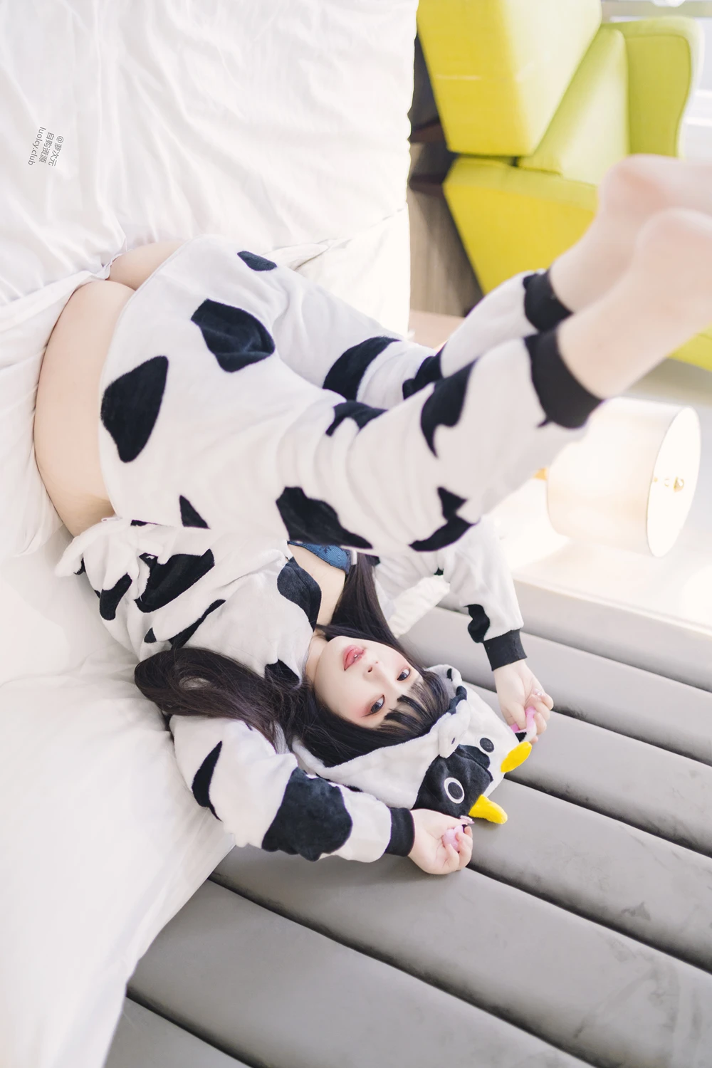 Cosplay 落落Raku – 奶牛Milky & 白衣小猫Kitten - P19
