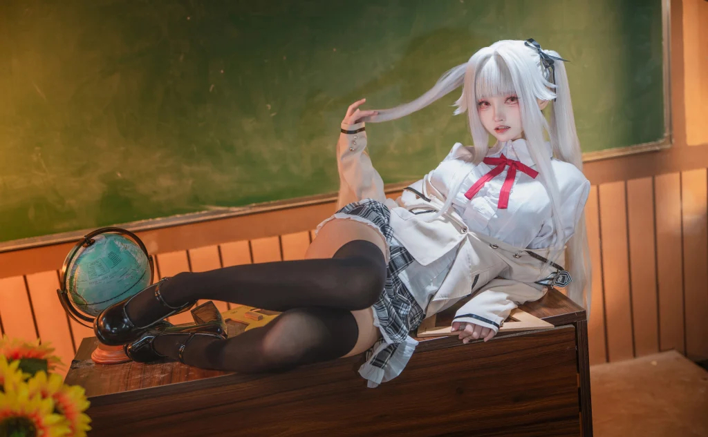 Coser@大大卷卷小卷: 美少女万华镜 篝之雾枝校服 (29 photos) - P10