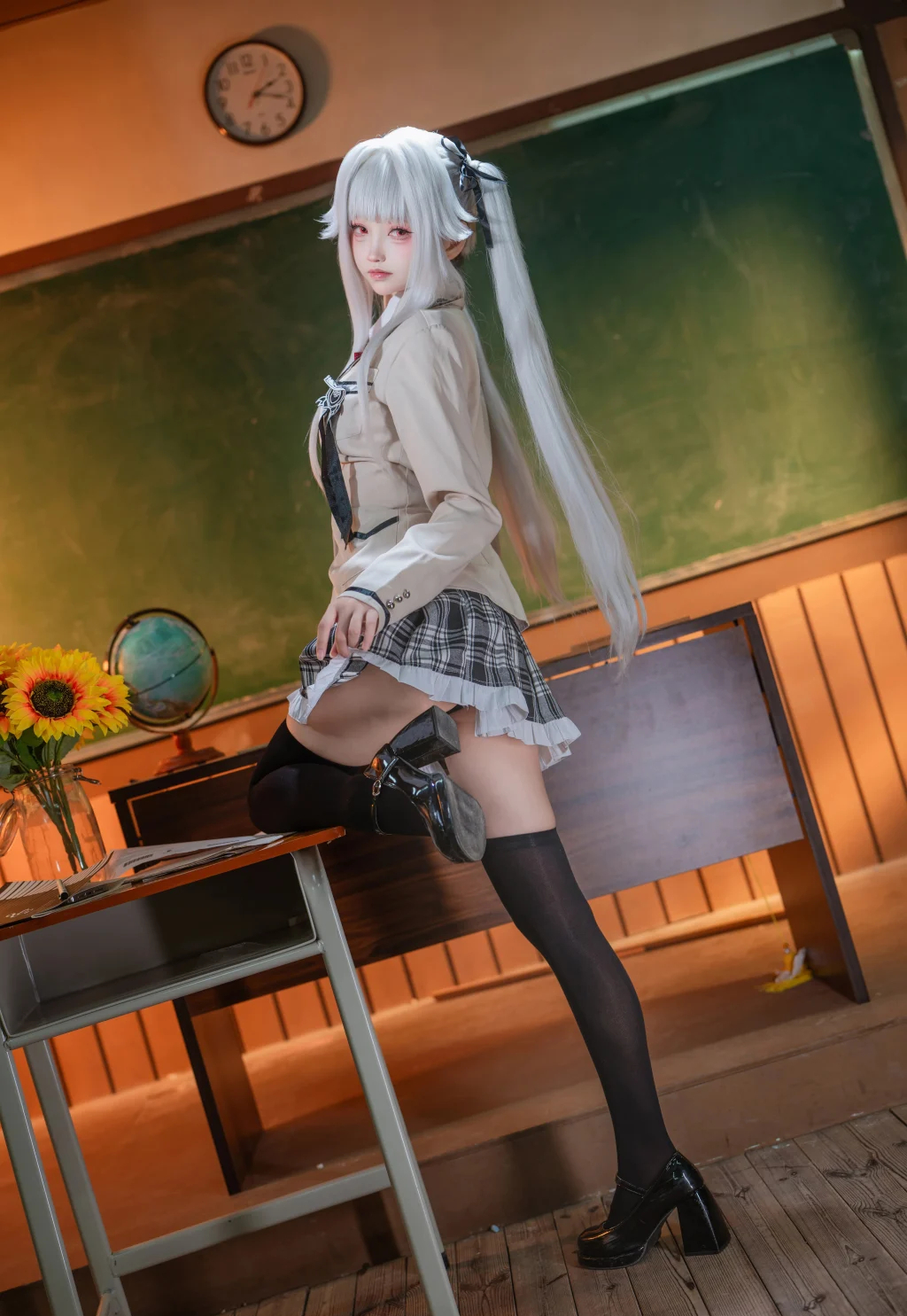 Coser@大大卷卷小卷: 美少女万华镜 篝之雾枝校服 (29 photos) - P11