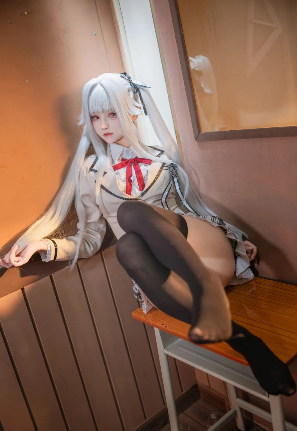 Coser@大大卷卷小卷: 美少女万华镜 篝之雾枝校服 (29 photos) - P24