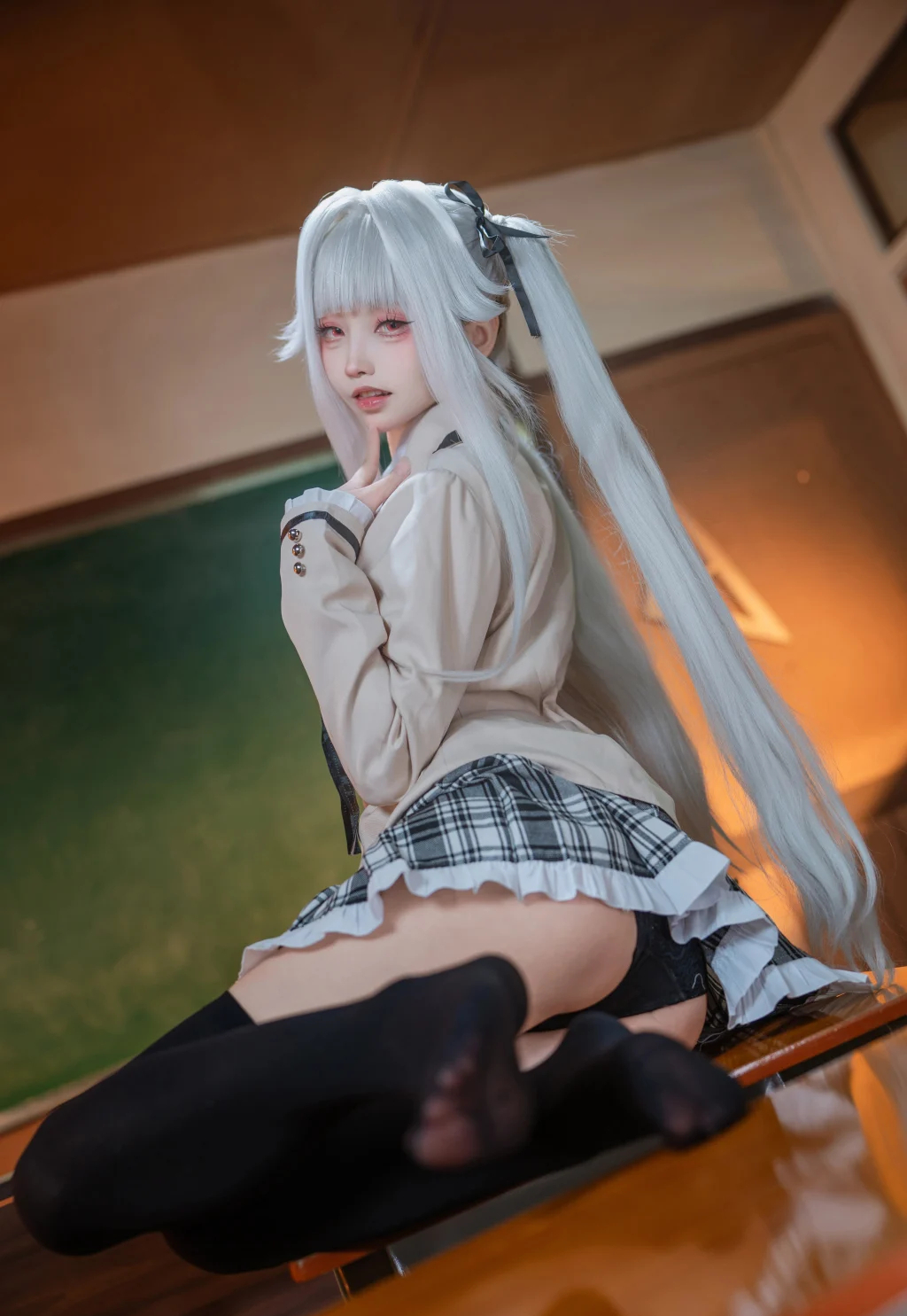 Coser@大大卷卷小卷: 美少女万华镜 篝之雾枝校服 (29 photos) - P19