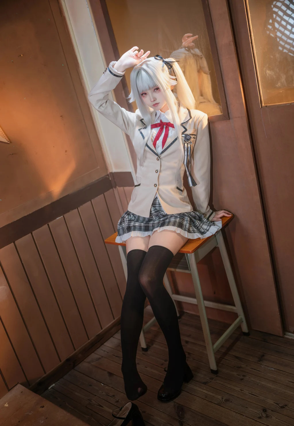 Coser@大大卷卷小卷: 美少女万华镜 篝之雾枝校服 (29 photos) - P22