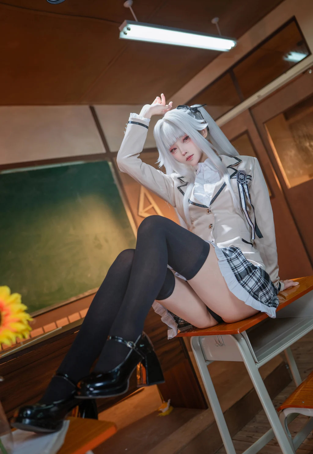 Coser@大大卷卷小卷: 美少女万华镜 篝之雾枝校服 (29 photos) - P14