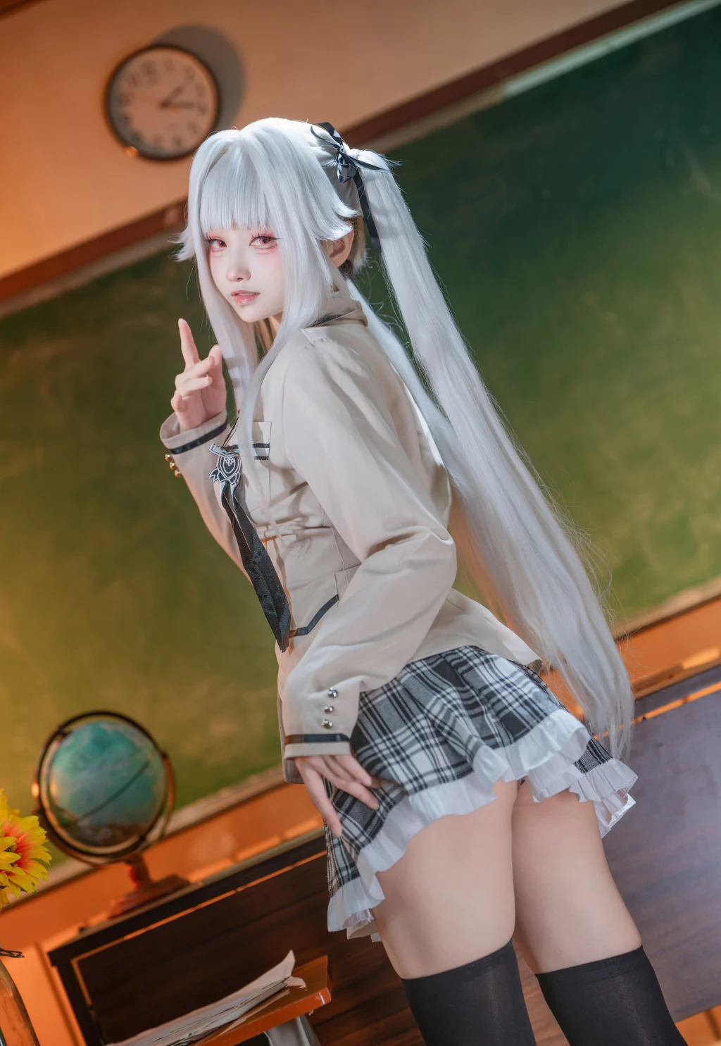Coser@大大卷卷小卷: 美少女万华镜 篝之雾枝校服 (29 photos) - P2