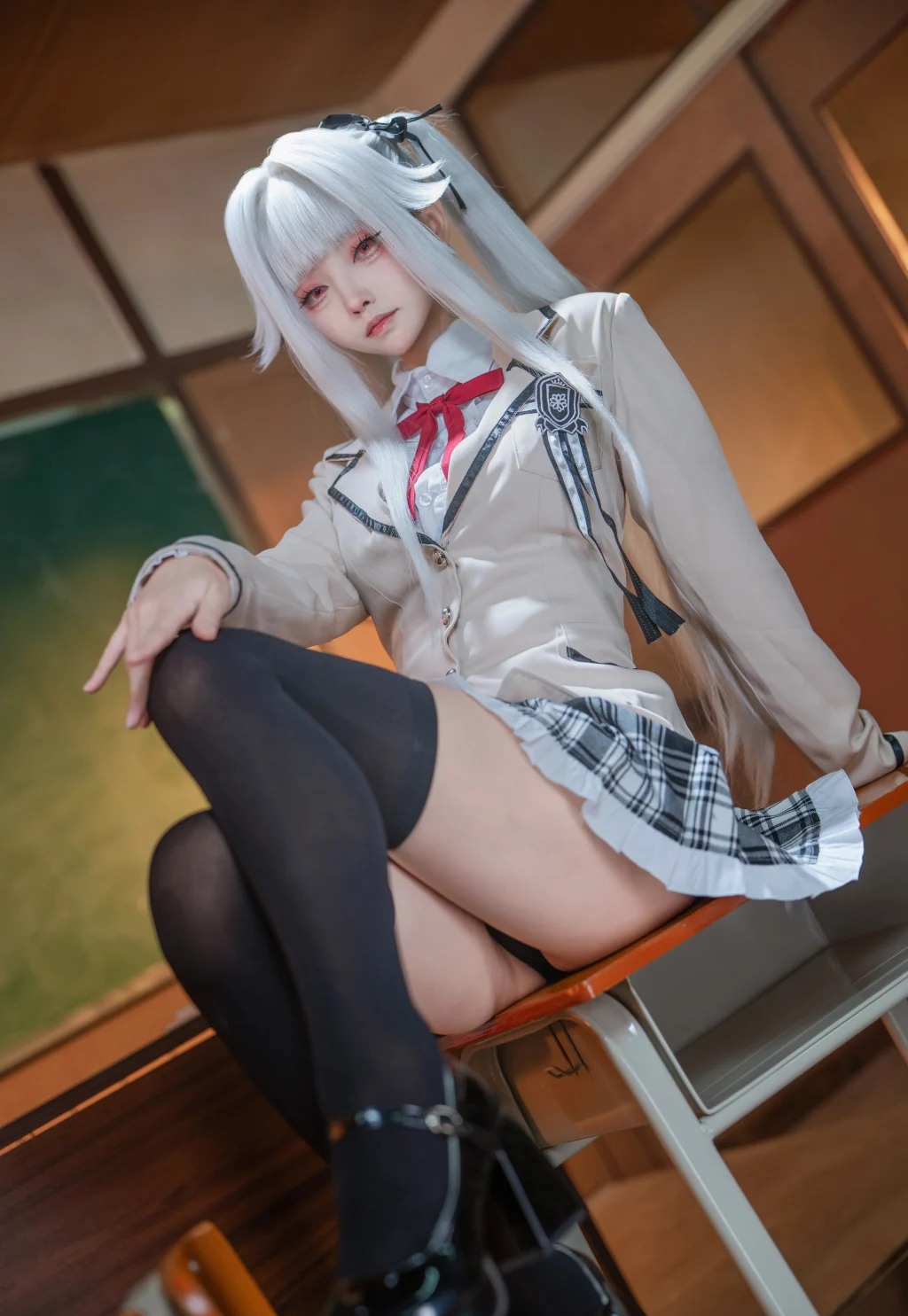 Coser@大大卷卷小卷: 美少女万华镜 篝之雾枝校服 (29 photos) - P17