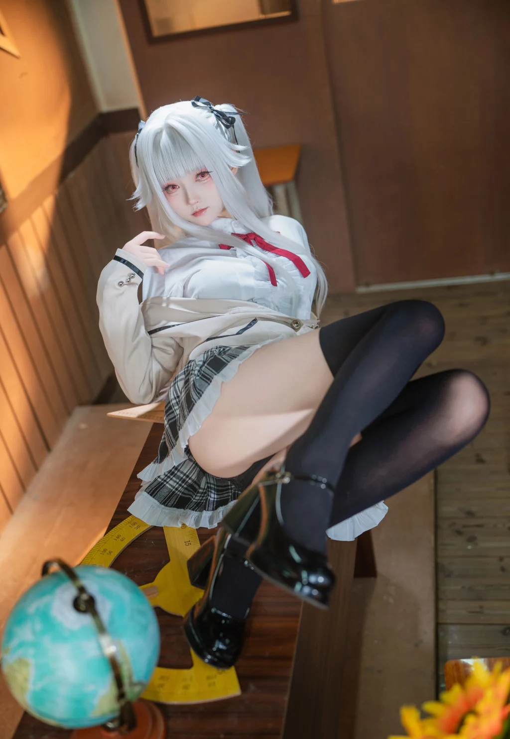 Coser@大大卷卷小卷: 美少女万华镜 篝之雾枝校服 (29 photos) - P8