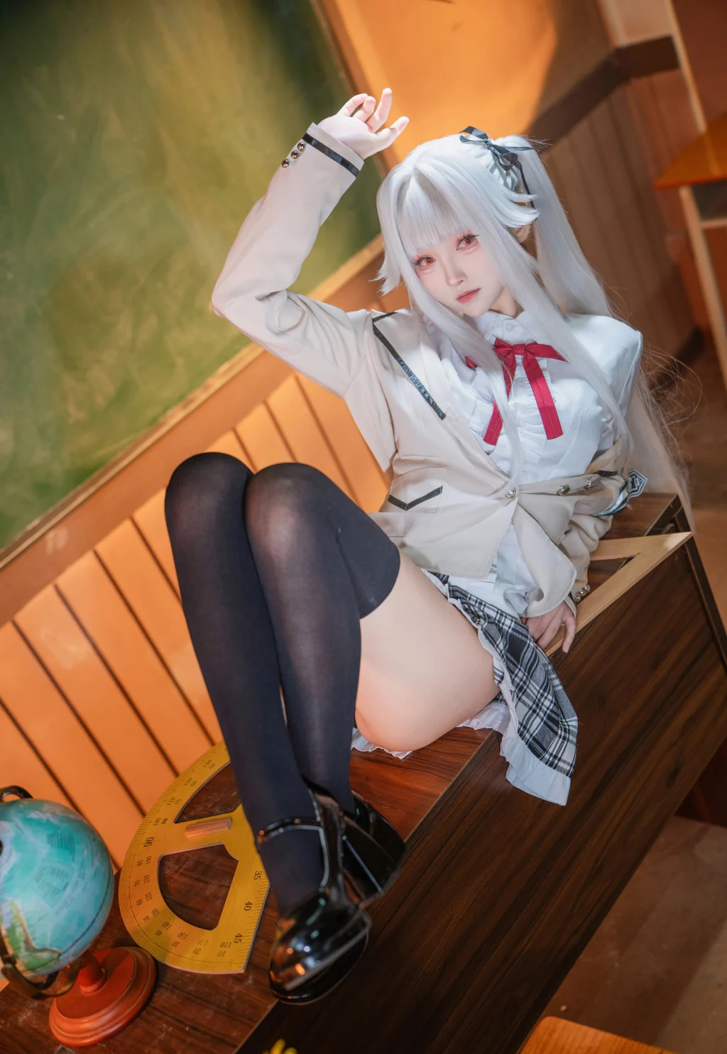Coser@大大卷卷小卷: 美少女万华镜 篝之雾枝校服 (29 photos) - P6