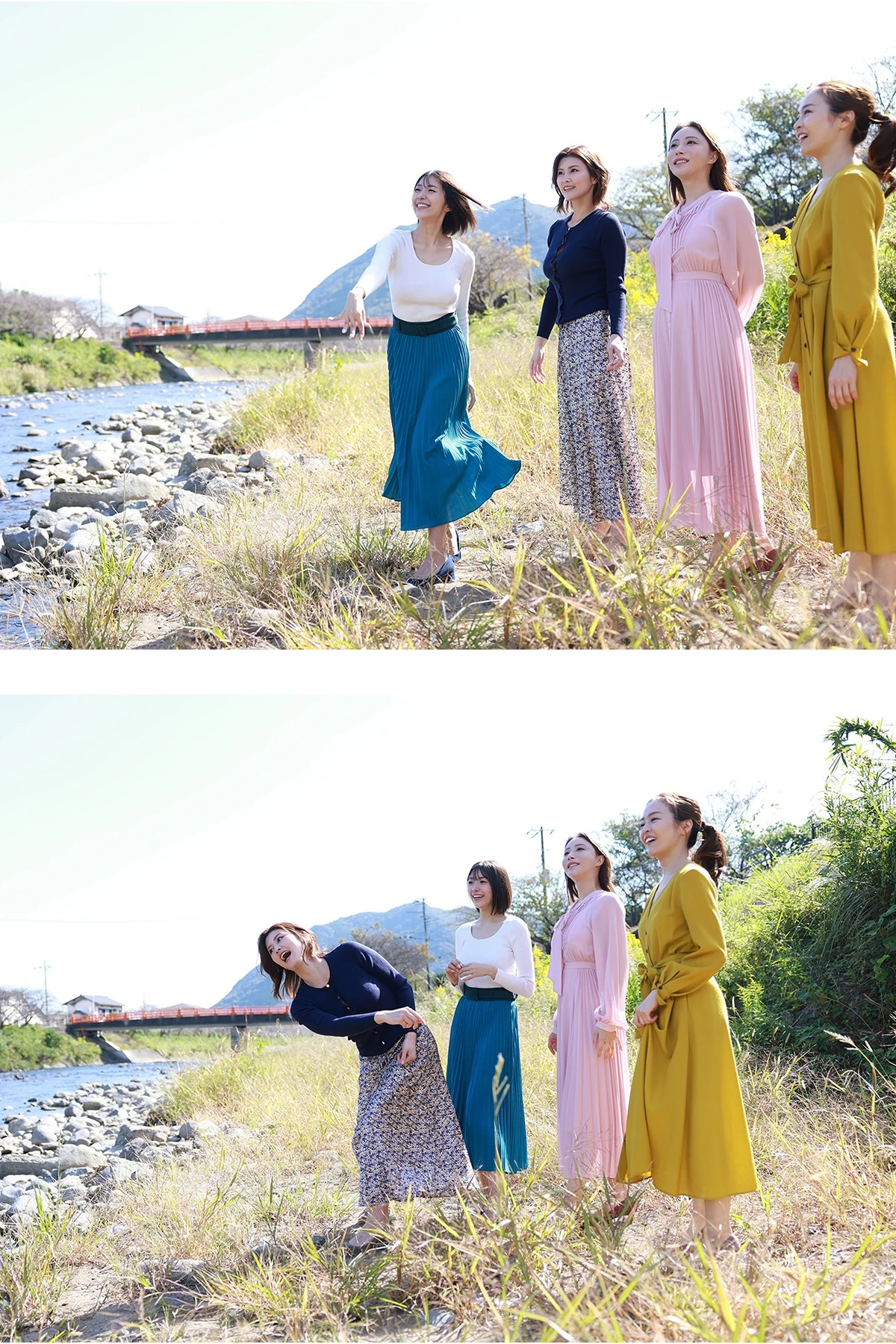美女4人ホカホカ湯けむり旅 お風呂でびちゃびちゃ編 - P9