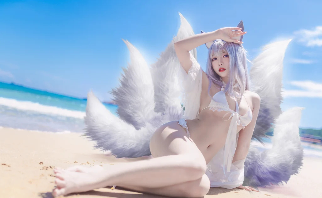 Coser@宫本桜: 碧蓝航线 信浓 白沙幽梦 (20 photos) - P3