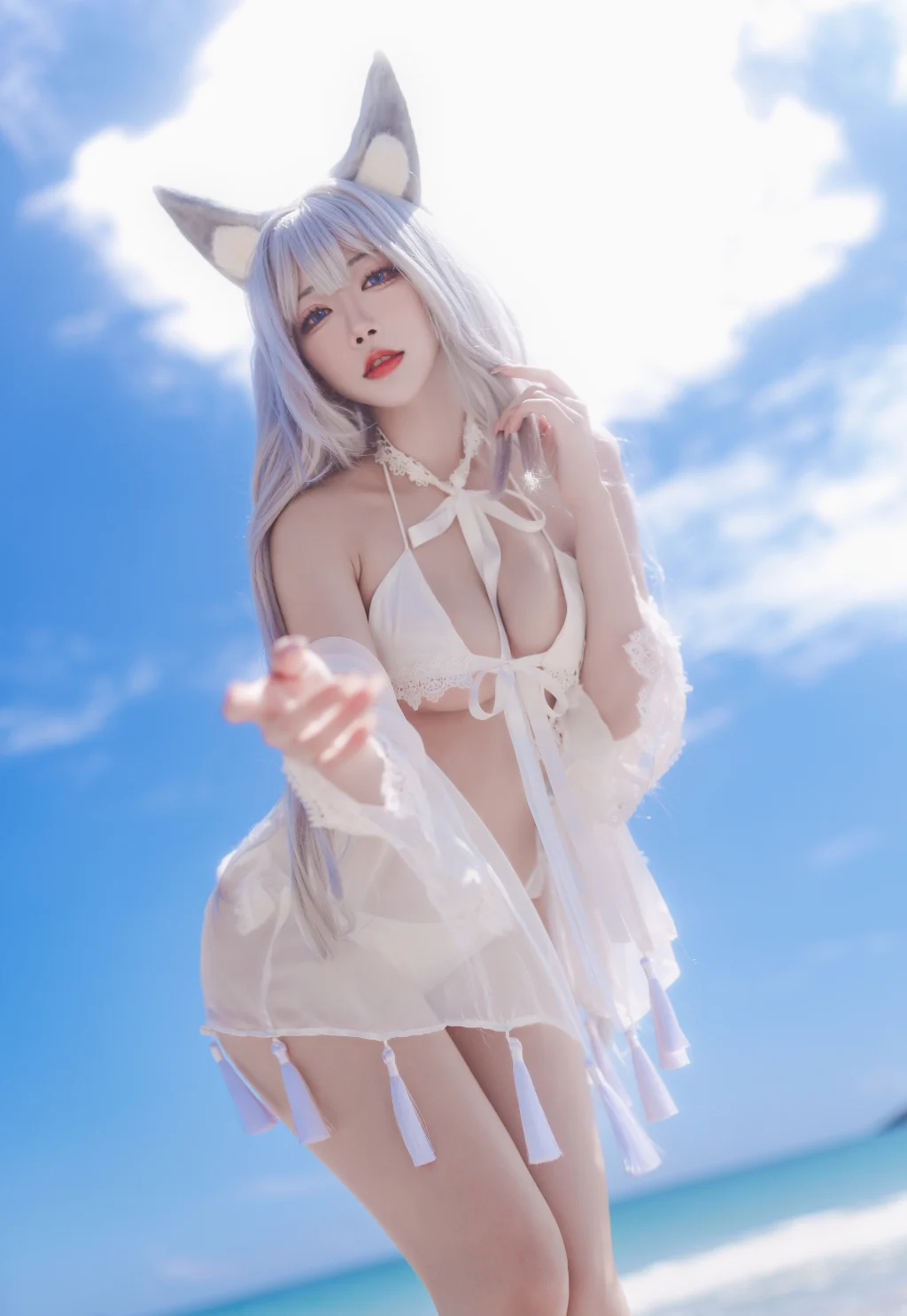 Coser@宫本桜: 碧蓝航线 信浓 白沙幽梦 (20 photos) - P14
