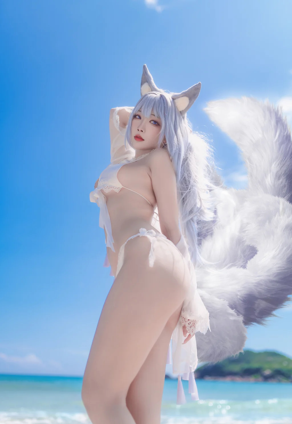 Coser@宫本桜: 碧蓝航线 信浓 白沙幽梦 (20 photos) - P6