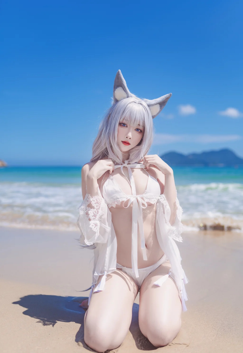 Coser@宫本桜: 碧蓝航线 信浓 白沙幽梦 (20 photos) - P5