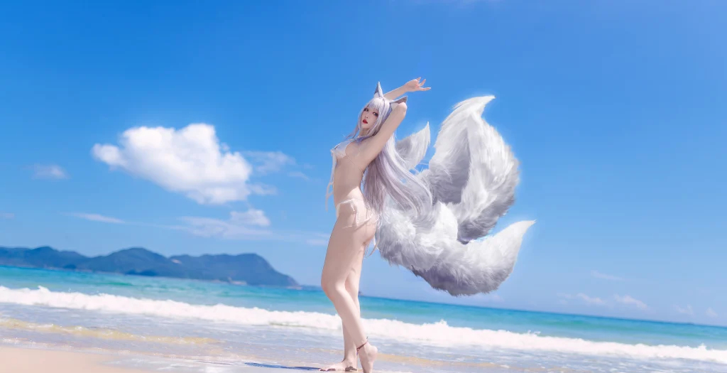 Coser@宫本桜: 碧蓝航线 信浓 白沙幽梦 (20 photos) - P9