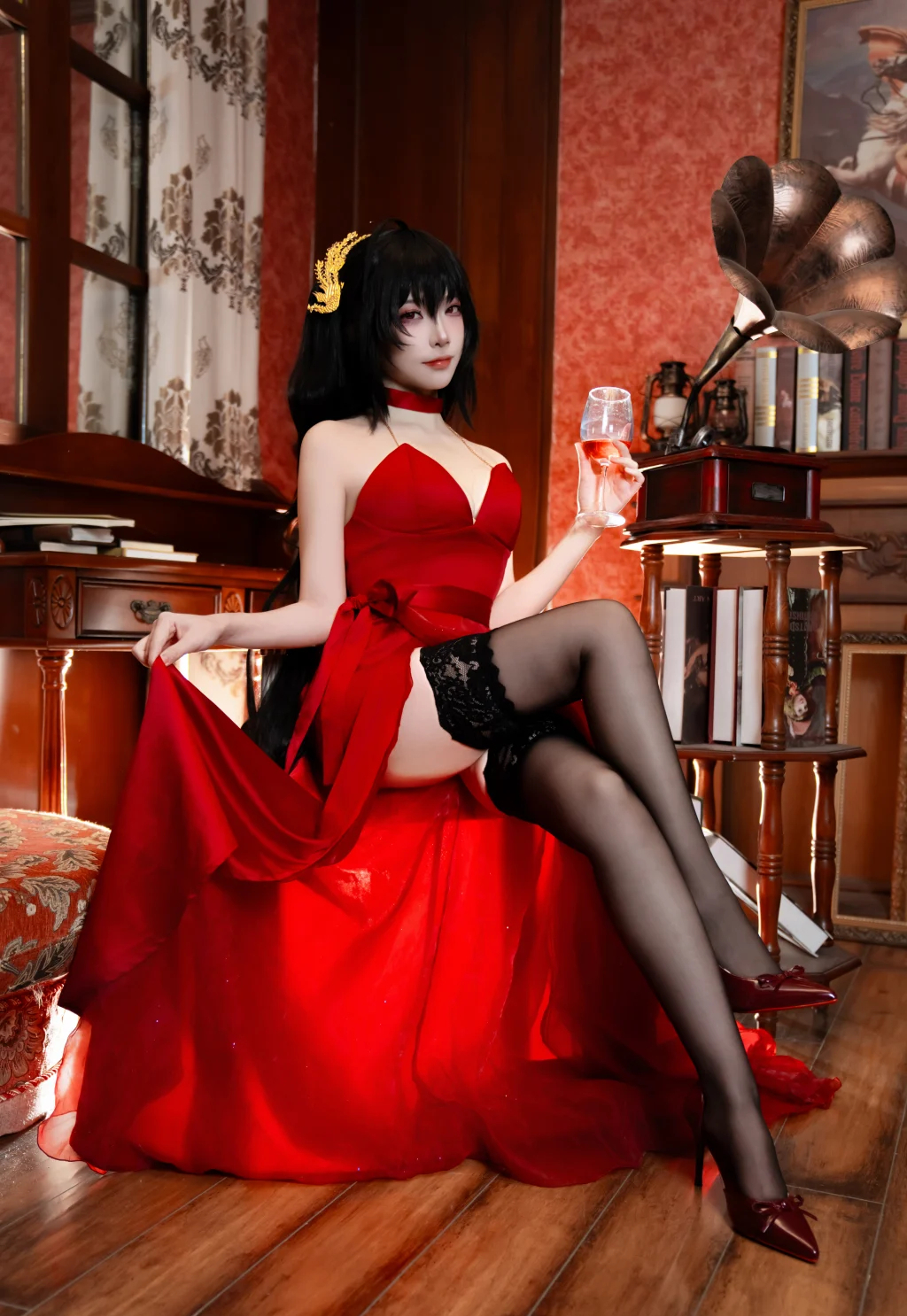 Coser@二佐Nisa: 碧蓝航线-大凤·毒苹果 (32 photos) - P24