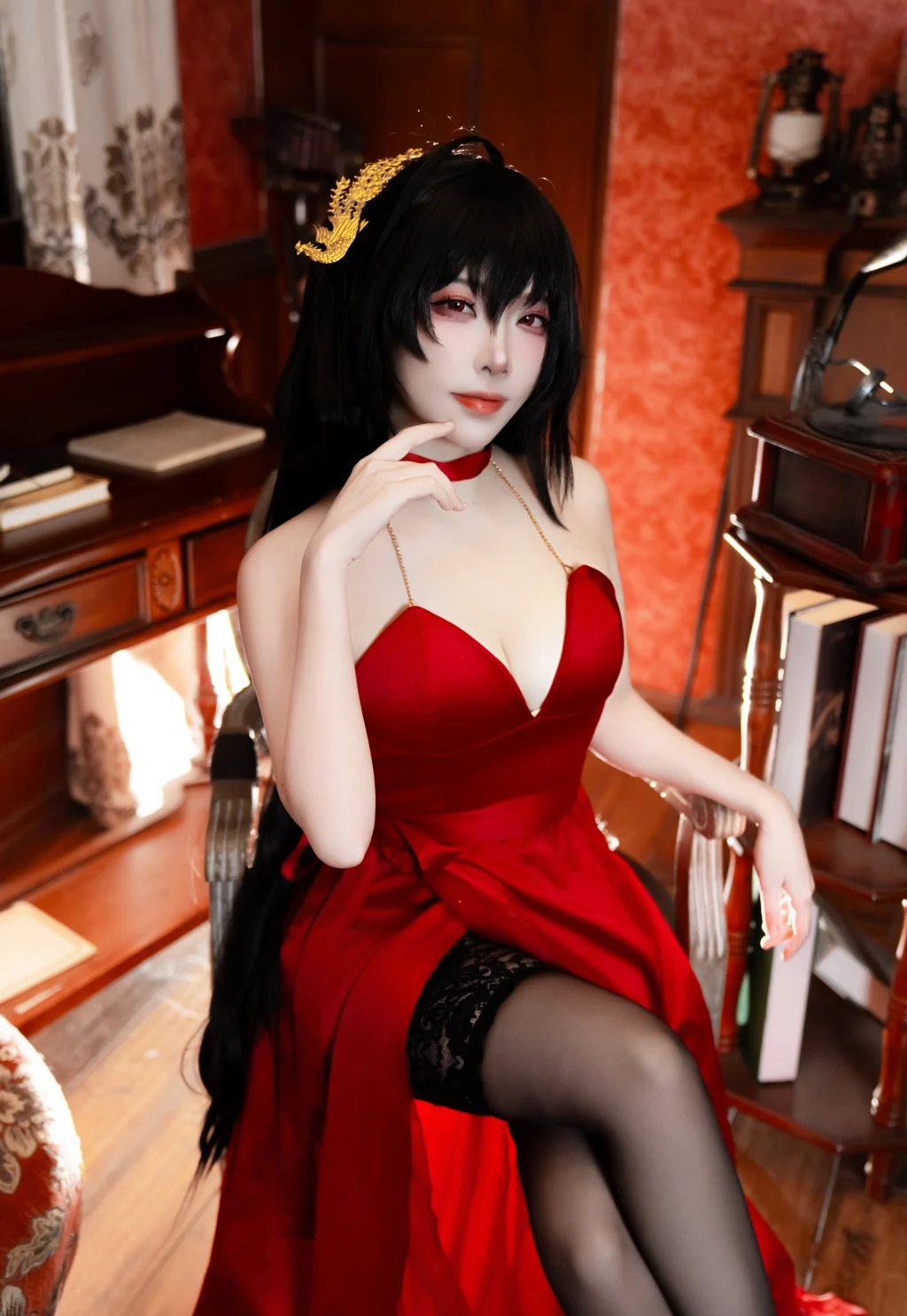 Coser@二佐Nisa: 碧蓝航线-大凤·毒苹果 (32 photos) - P1