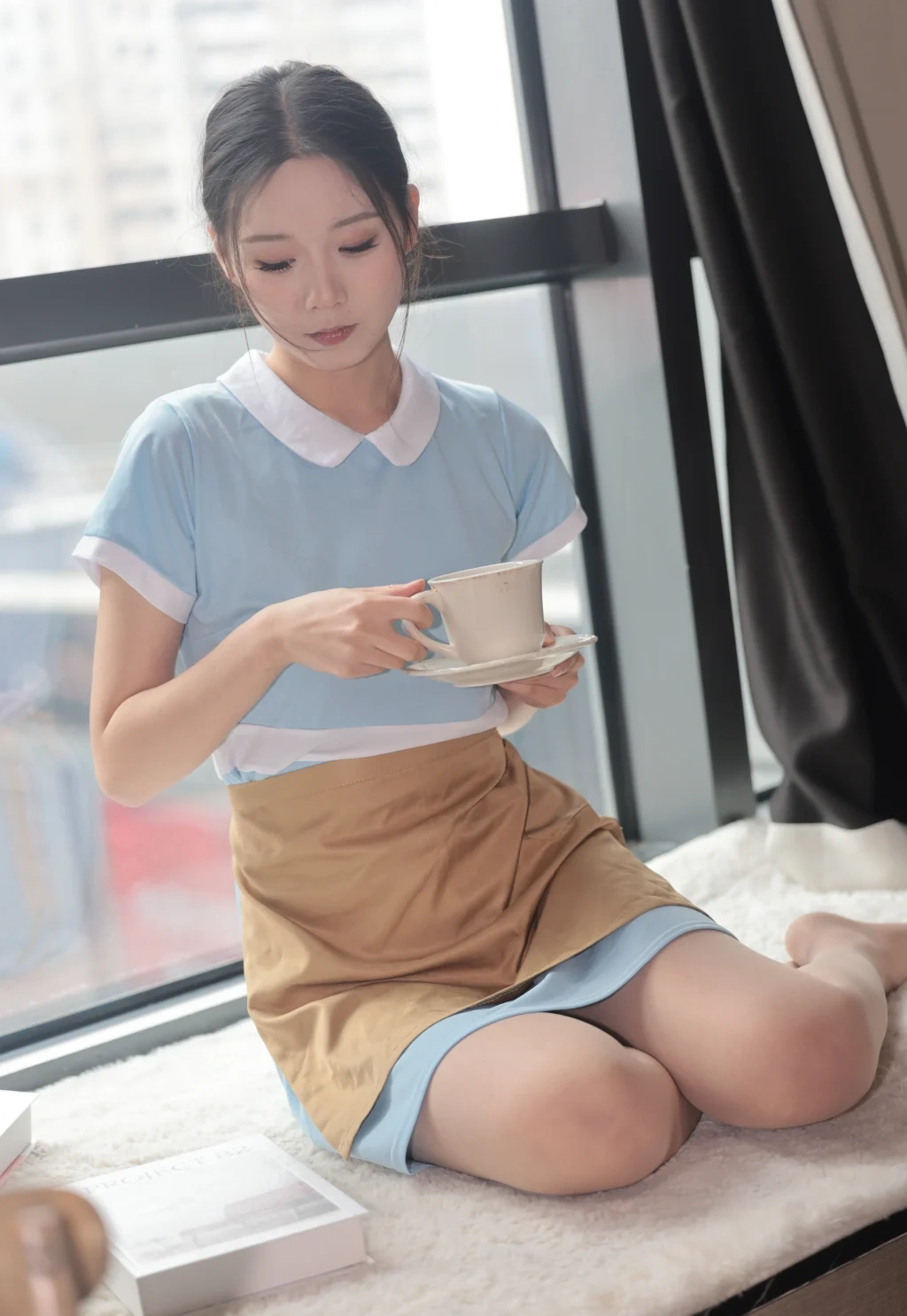 [Private Photoshoot] 仙草: 好利来制服 (524 photos) - P21