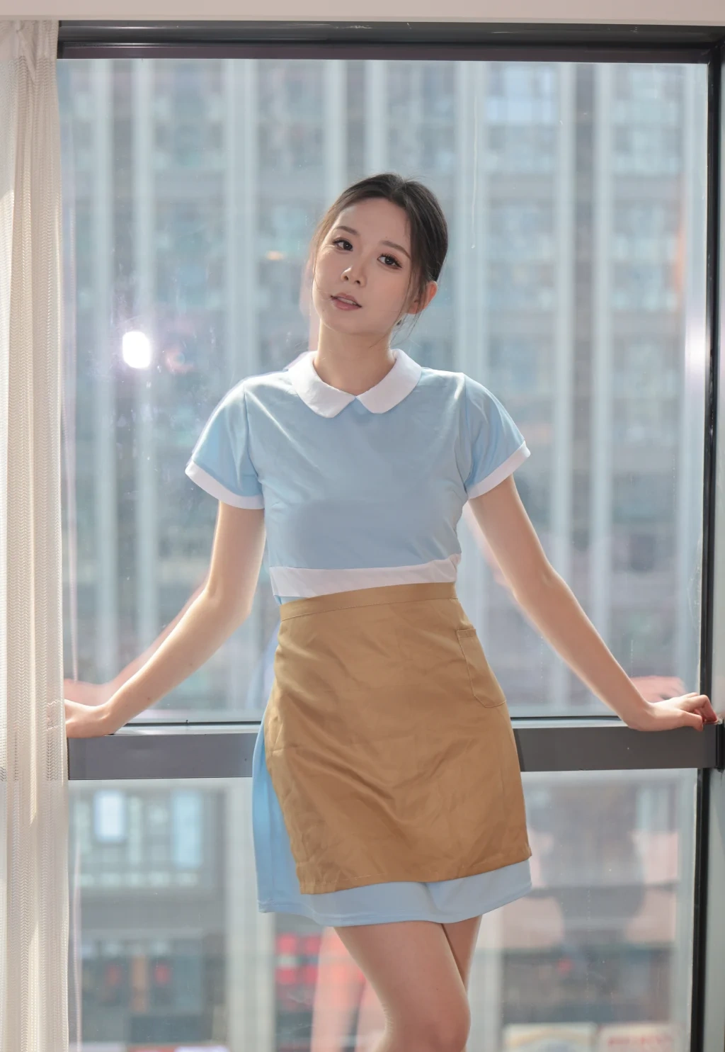 [Private Photoshoot] 仙草: 好利来制服 (524 photos) - P27