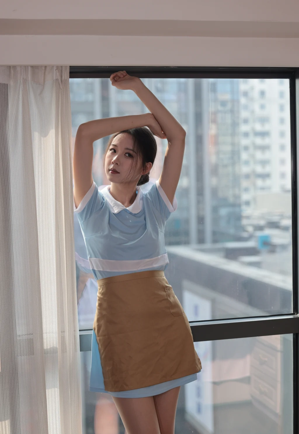 [Private Photoshoot] 仙草: 好利来制服 (524 photos) - P8