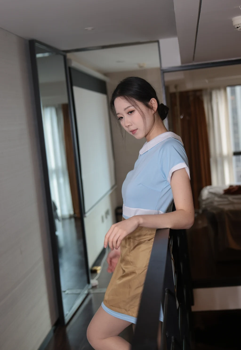 [Private Photoshoot] 仙草: 好利来制服 (524 photos) - P16