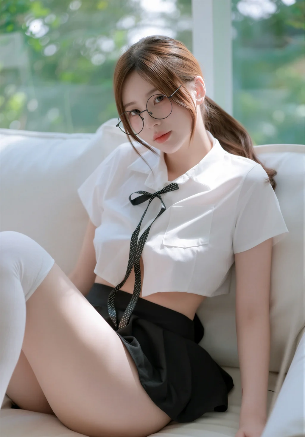 [AI Enhanced] 김주영 x Yoppi: Shy Girl - P7