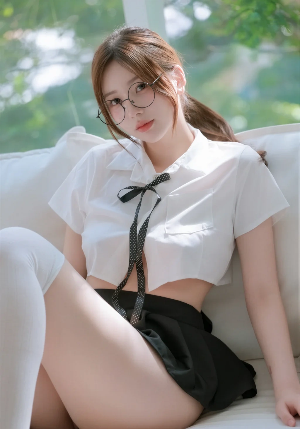 [AI Enhanced] 김주영 x Yoppi: Shy Girl - P27