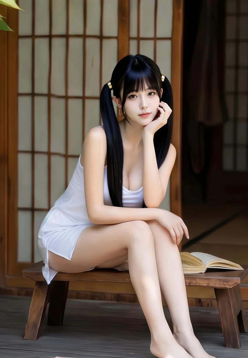 [AIGirl] 柚柚sasa 0805A (69 photos) - P23