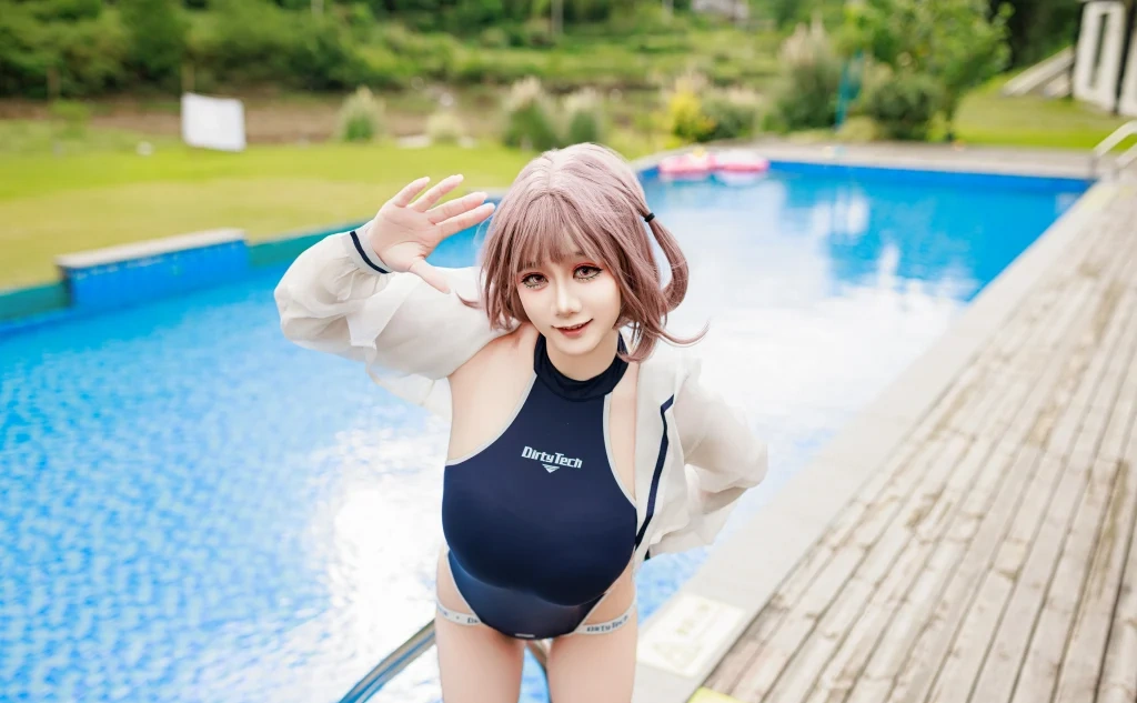 Coser@阿雪雪: 盛夏水泳 (25 photos) - P18