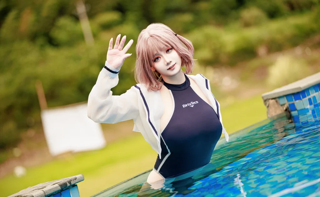 Coser@阿雪雪: 盛夏水泳 (25 photos) - P8