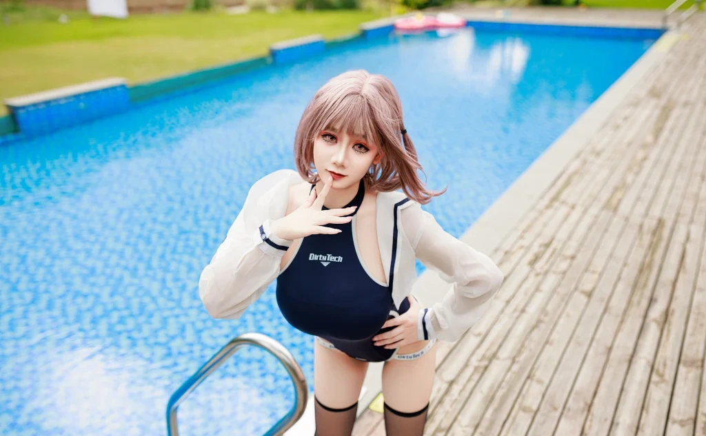 Coser@阿雪雪: 盛夏水泳 (25 photos) - P21