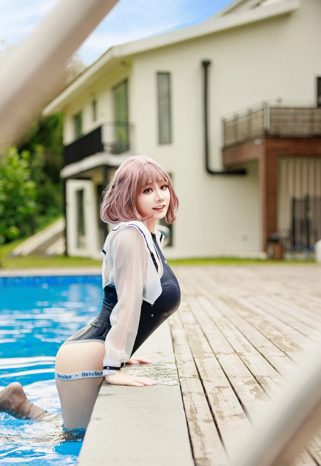 Coser@阿雪雪: 盛夏水泳 (25 photos) - P14