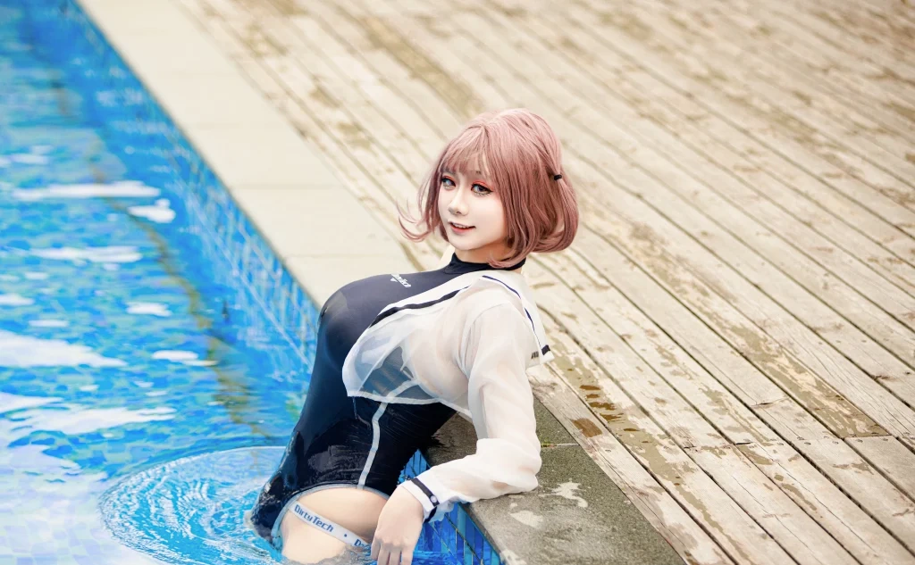Coser@阿雪雪: 盛夏水泳 (25 photos) - P15