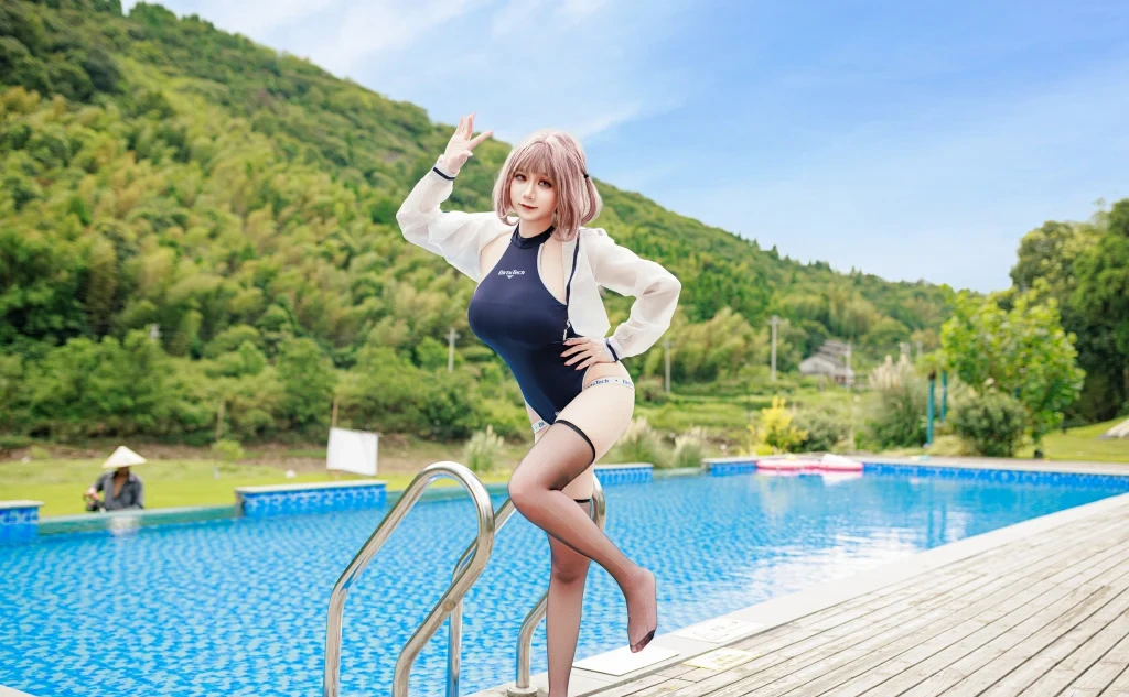 Coser@阿雪雪: 盛夏水泳 (25 photos) - P19