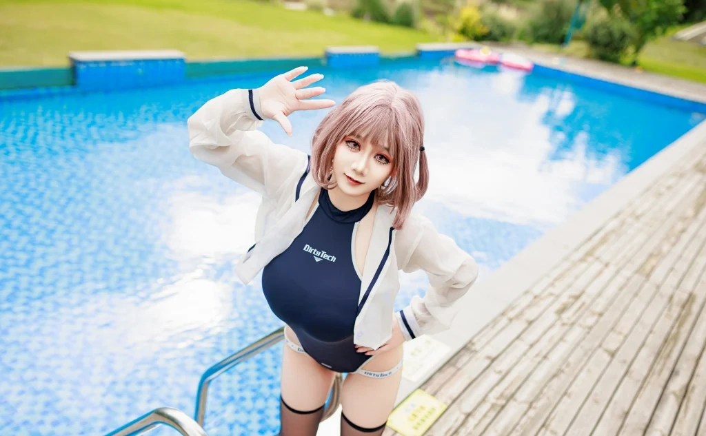 Coser@阿雪雪: 盛夏水泳 (25 photos) - P12