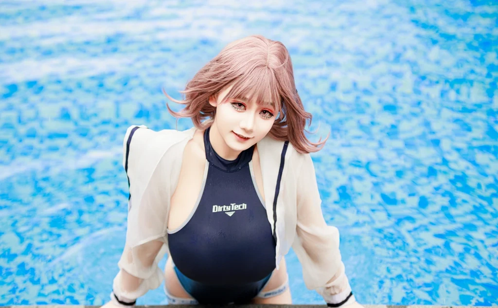 Coser@阿雪雪: 盛夏水泳 (25 photos) - P11