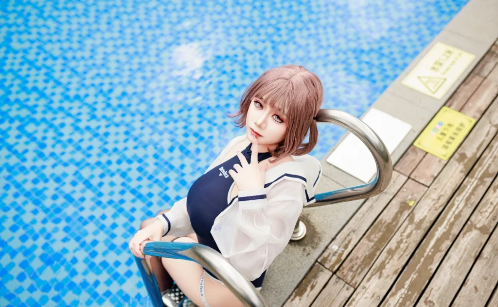 Coser@阿雪雪: 盛夏水泳 (25 photos) - P3