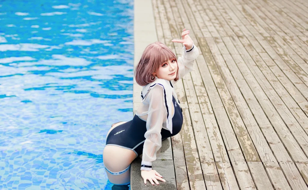 Coser@阿雪雪: 盛夏水泳 (25 photos) - P17
