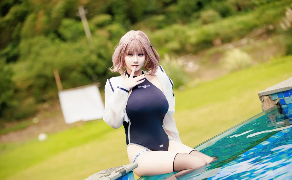 Coser@阿雪雪: 盛夏水泳 (25 photos) - P6