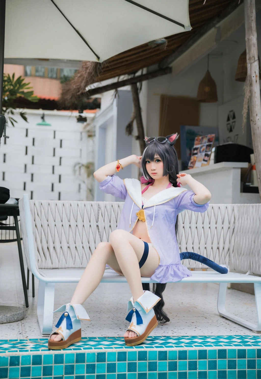 Coser@焖焖碳: 公主连结 凯露泳装 (20 photos) - P8
