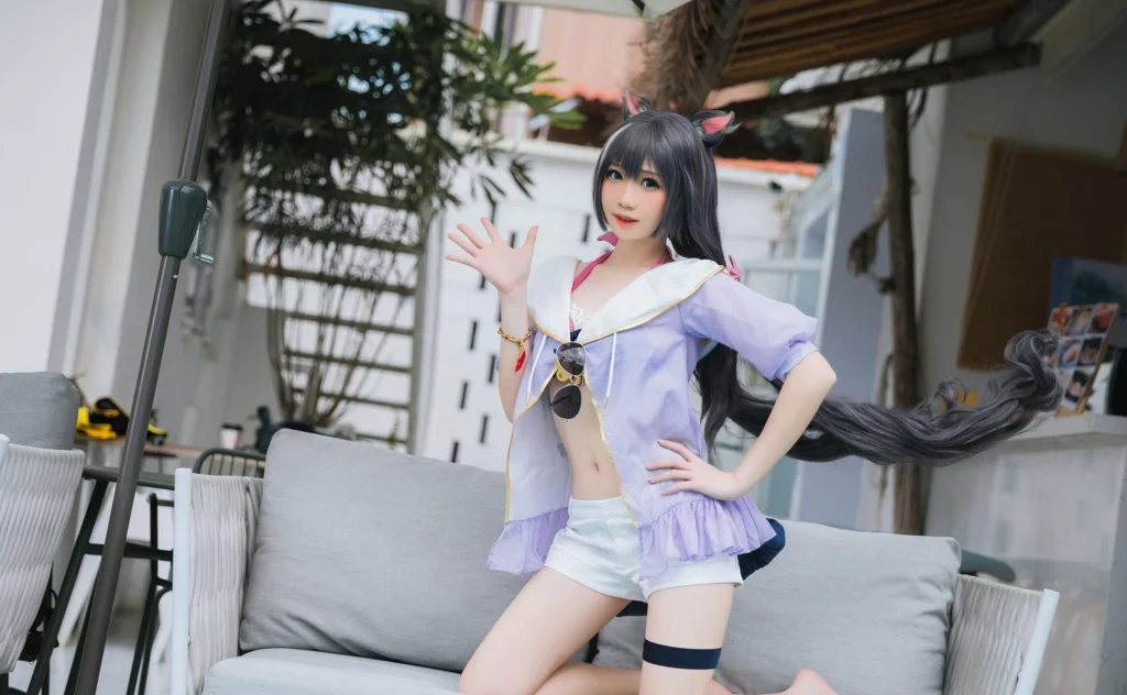 Coser@焖焖碳: 公主连结 凯露泳装 (20 photos) - P4