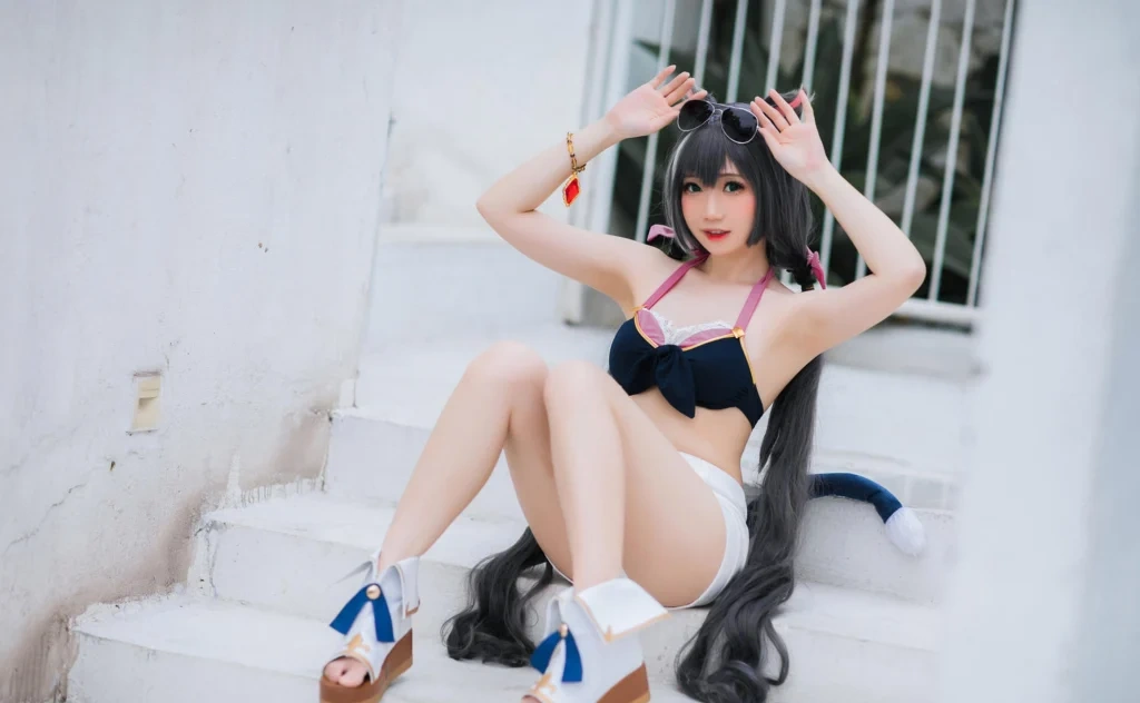 Coser@焖焖碳: 公主连结 凯露泳装 (20 photos)
