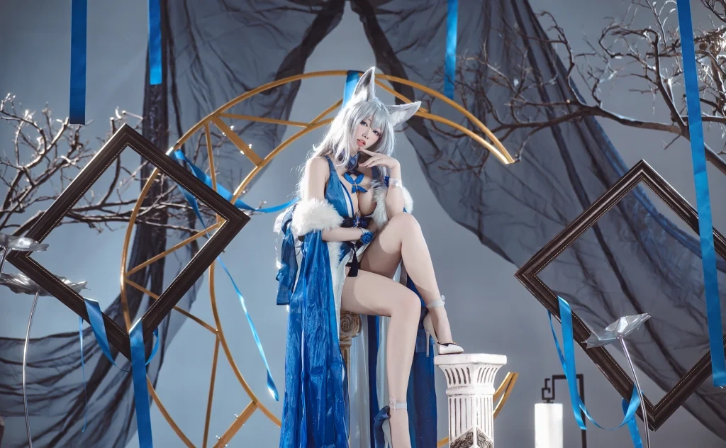 Coser@宫本桜: 碧蓝航线 信浓 胧月十夜 (20 photos) - P16