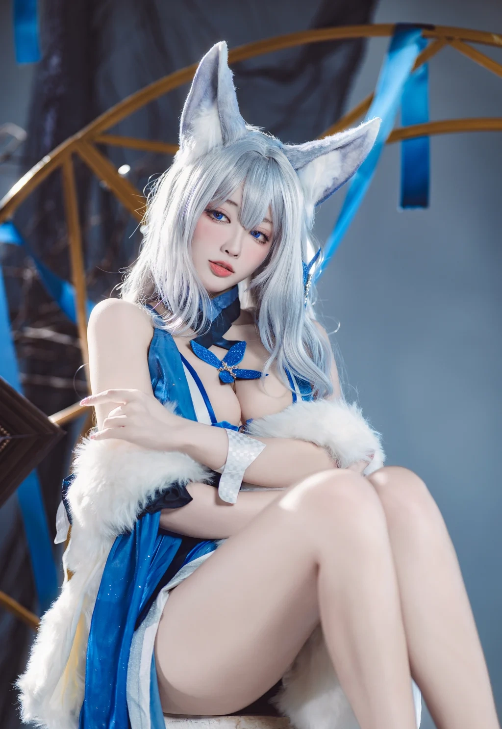 Coser@宫本桜: 碧蓝航线 信浓 胧月十夜 (20 photos) - P6