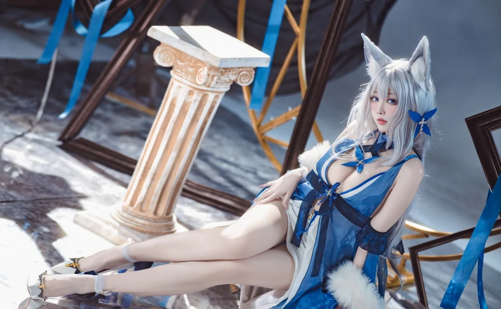 Coser@宫本桜: 碧蓝航线 信浓 胧月十夜 (20 photos) - P5