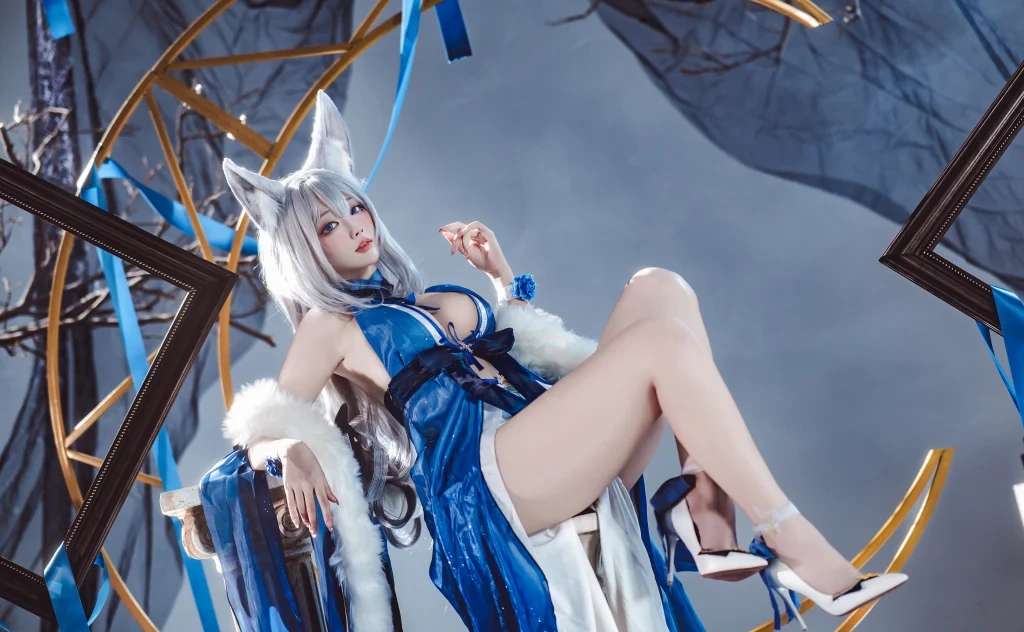 Coser@宫本桜: 碧蓝航线 信浓 胧月十夜 (20 photos) - P4