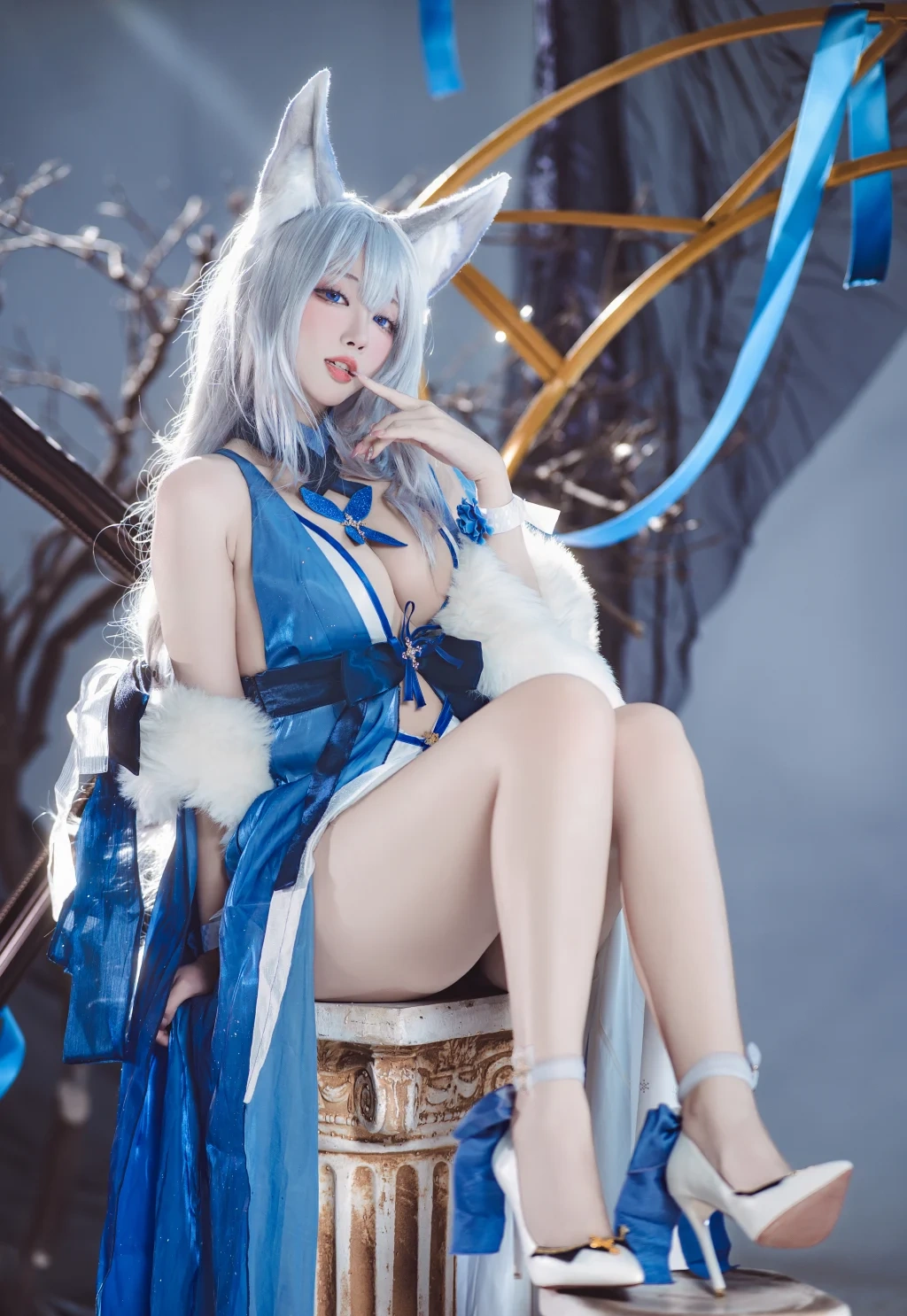 Coser@宫本桜: 碧蓝航线 信浓 胧月十夜 (20 photos) - P18
