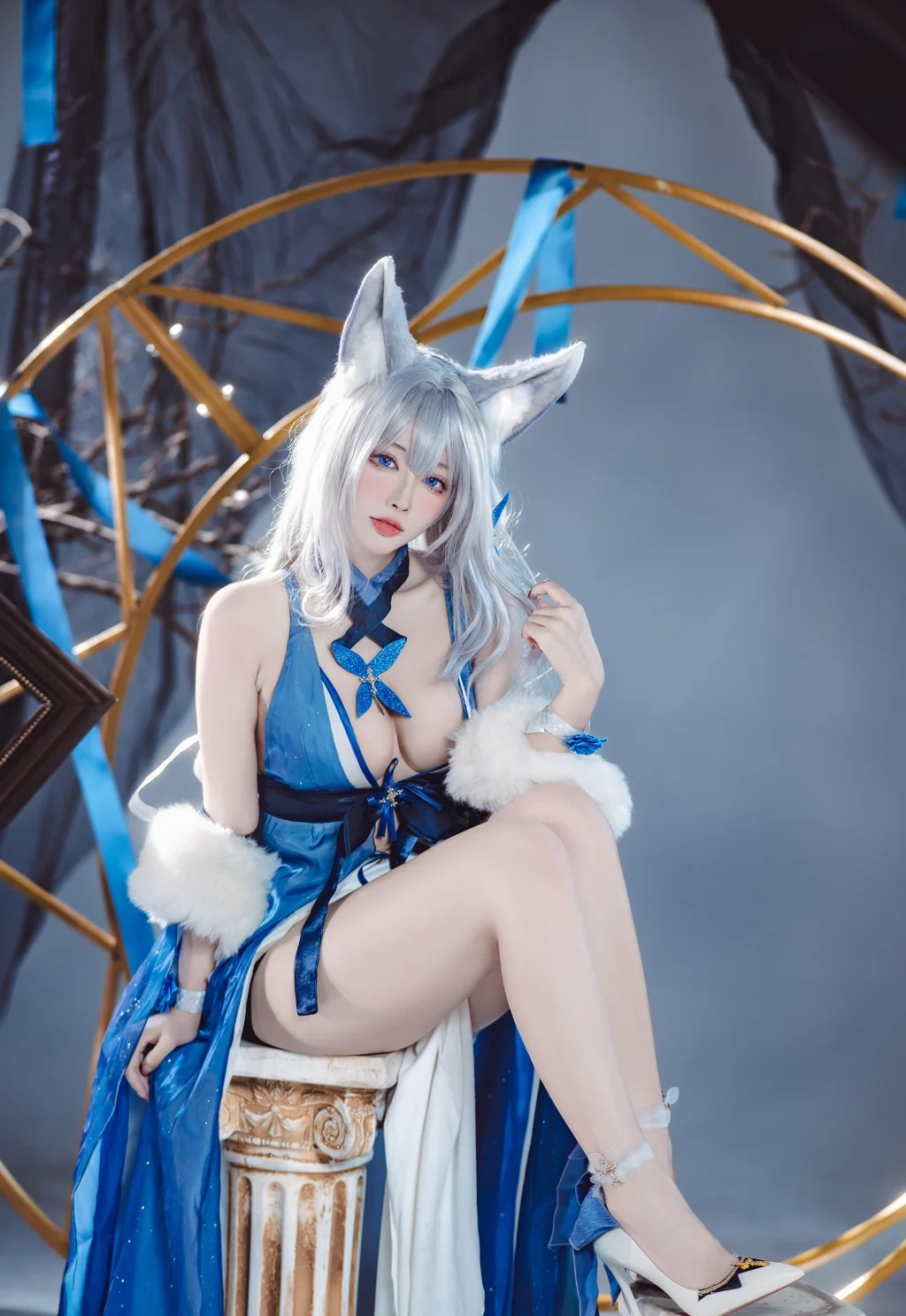 Coser@宫本桜: 碧蓝航线 信浓 胧月十夜 (20 photos) - P15