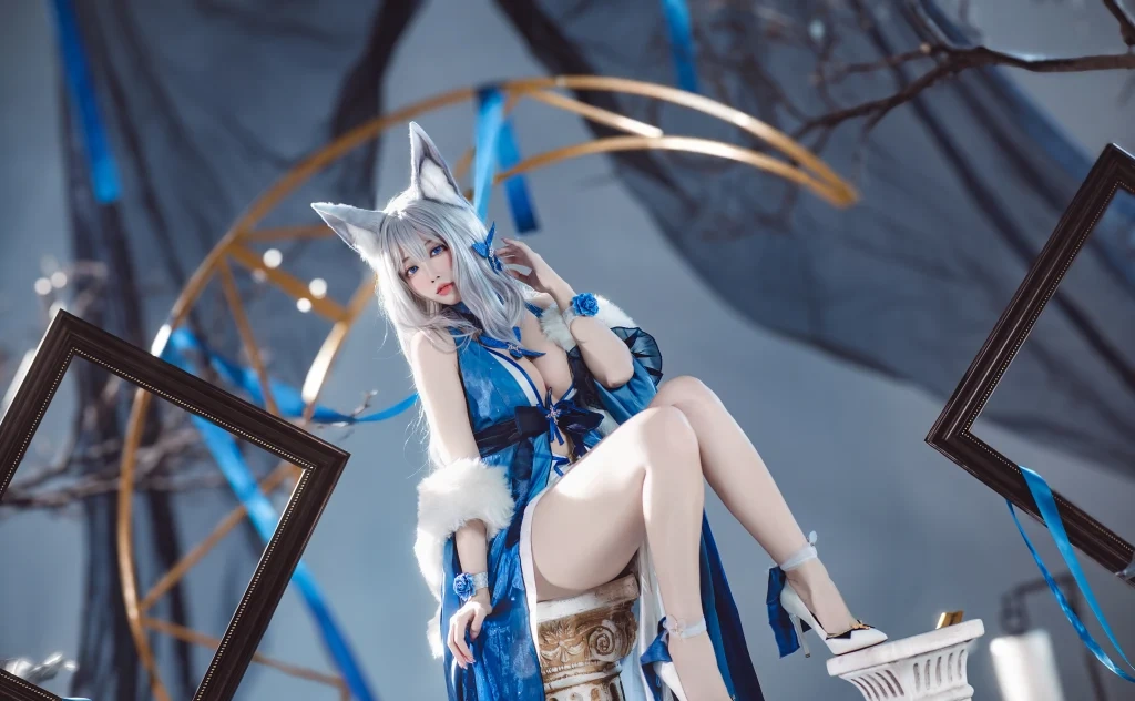 Coser@宫本桜: 碧蓝航线 信浓 胧月十夜 (20 photos) - P2
