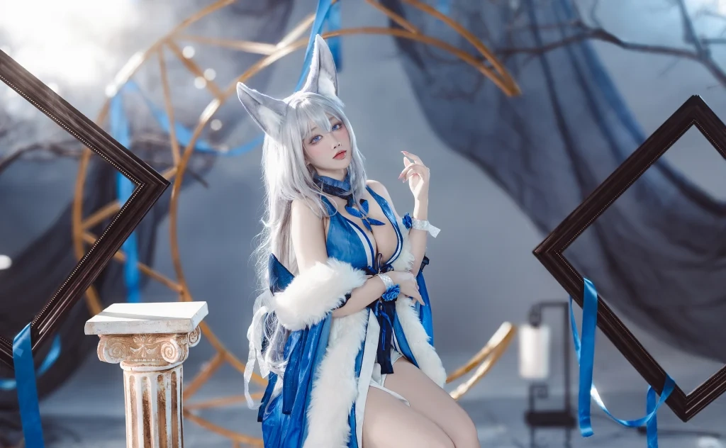 Coser@宫本桜: 碧蓝航线 信浓 胧月十夜 (20 photos) - P8