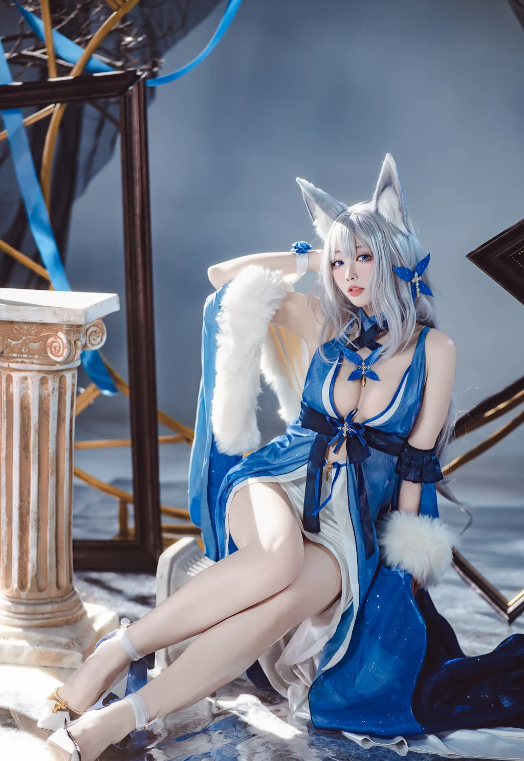 Coser@宫本桜: 碧蓝航线 信浓 胧月十夜 (20 photos) - P17