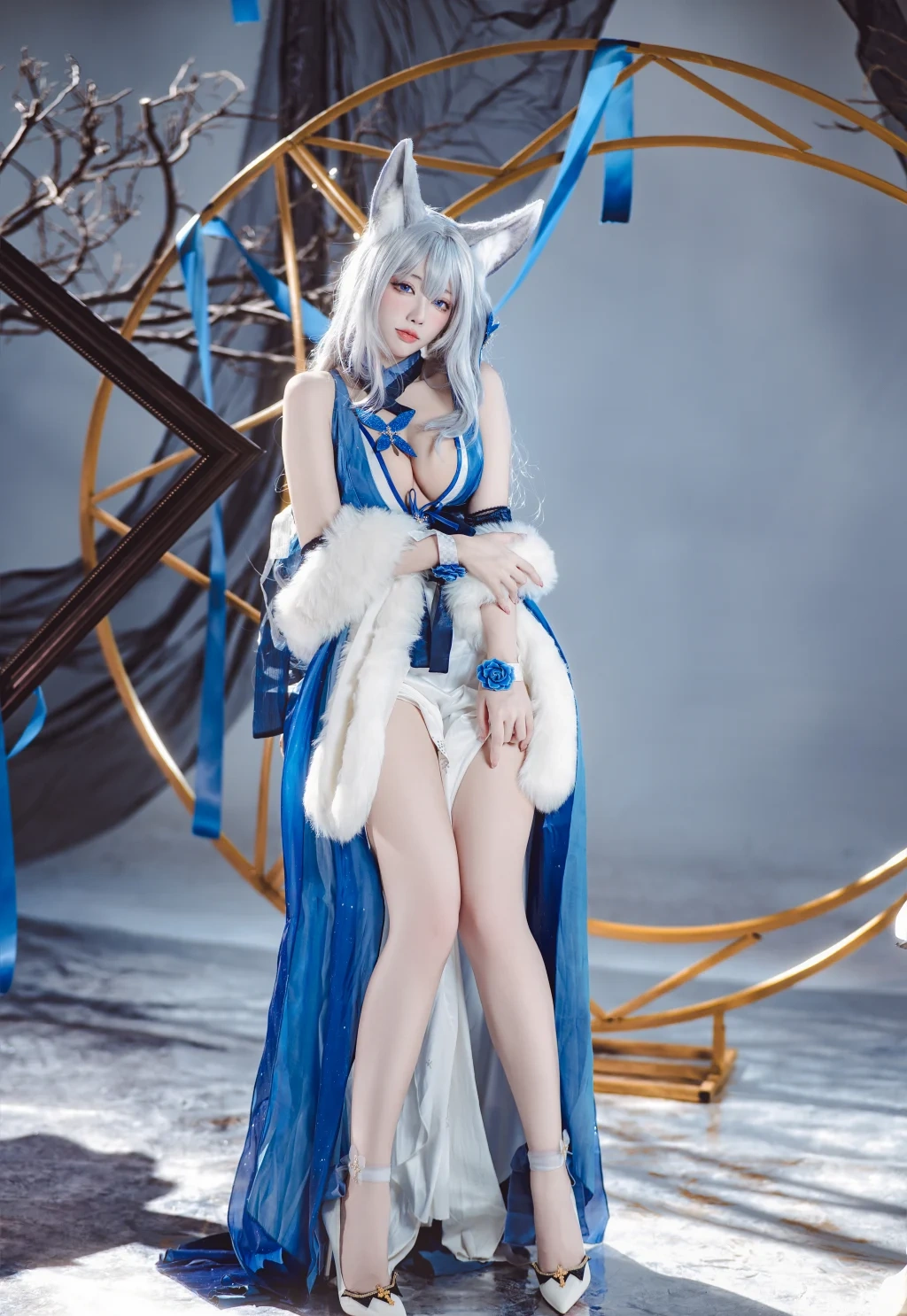 Coser@宫本桜: 碧蓝航线 信浓 胧月十夜 (20 photos) - P9